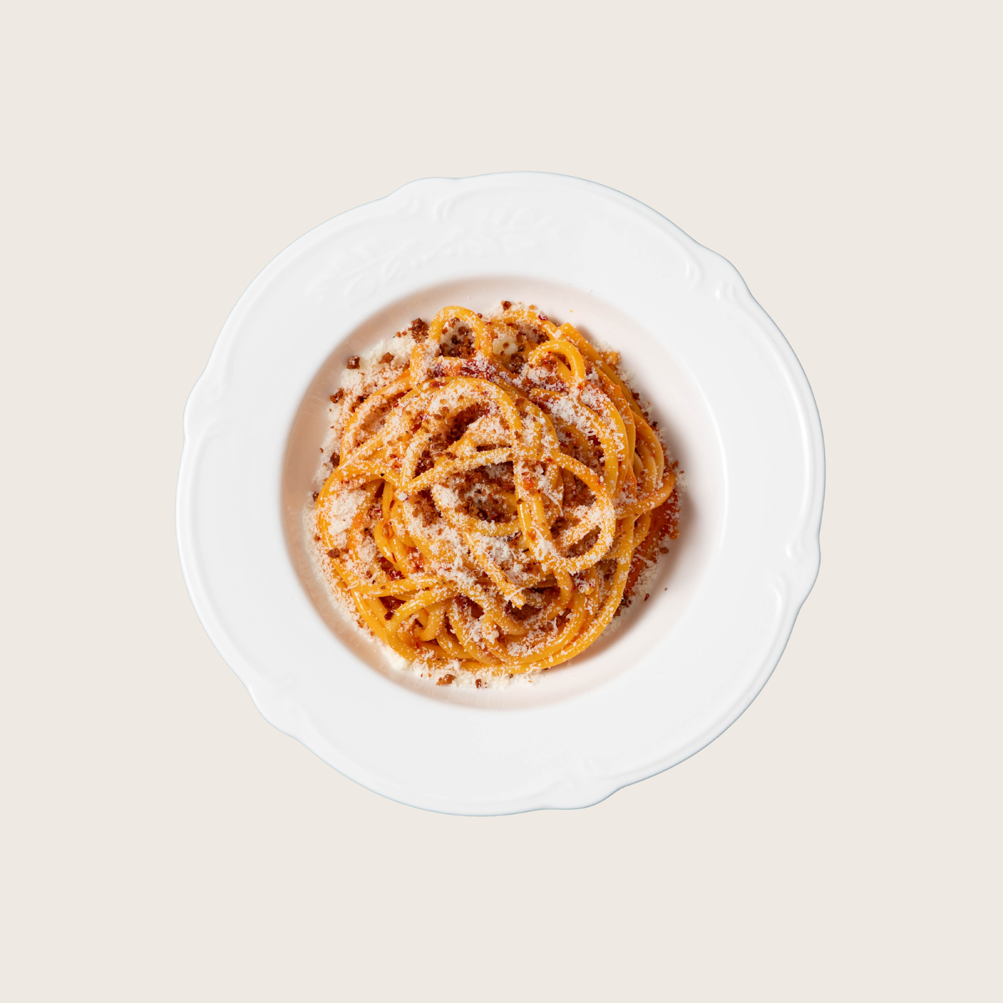 Spicy Carbonara at Otto Italian Eatery, Sukhumvit 38 Bangkok
